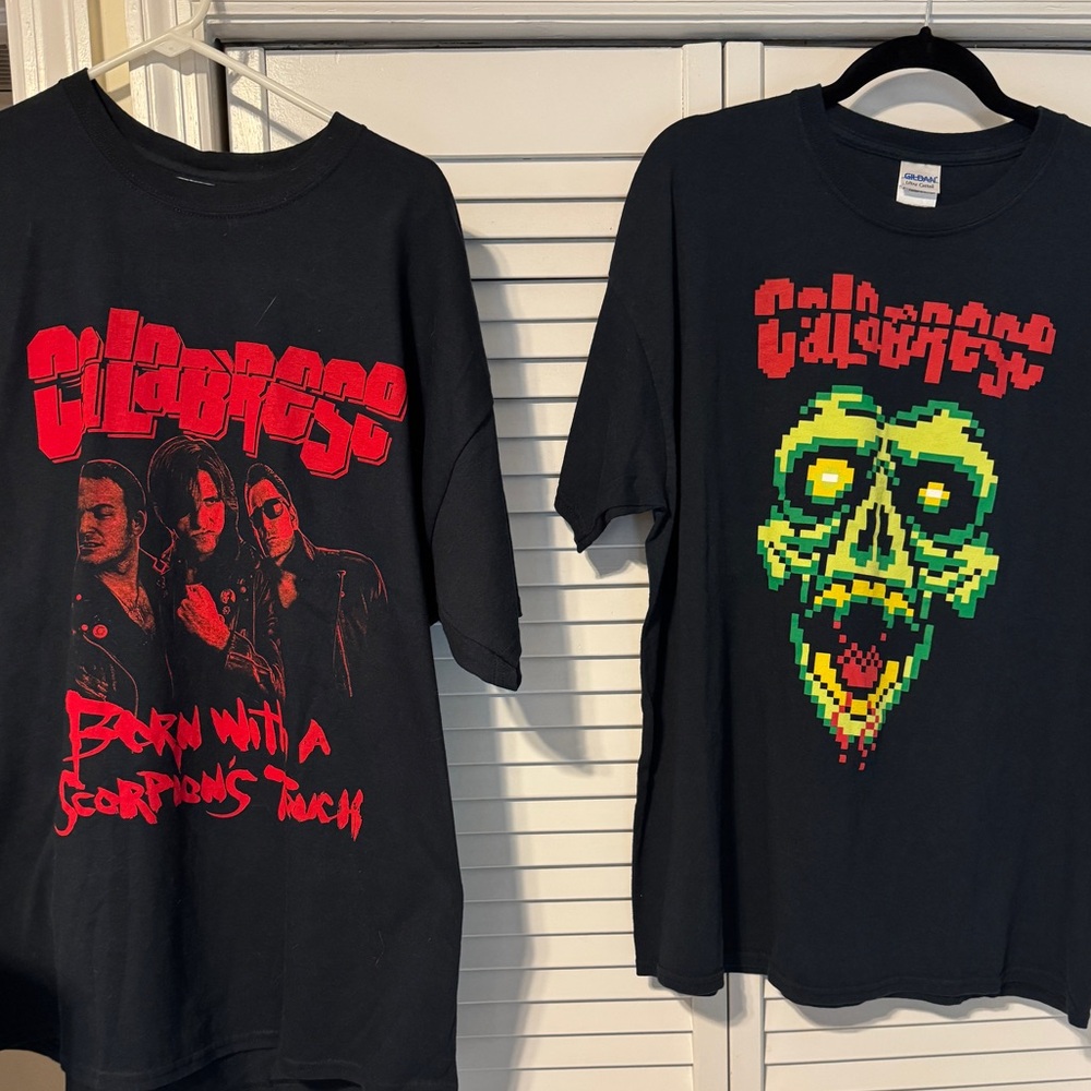 Calabrese Cotton Band Tee XL (2 tees)